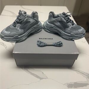 Balenciaga Charcoal Athletic Shoes